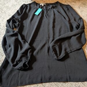 Maurices Charcoal Gray Blouse